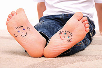 childrens feet